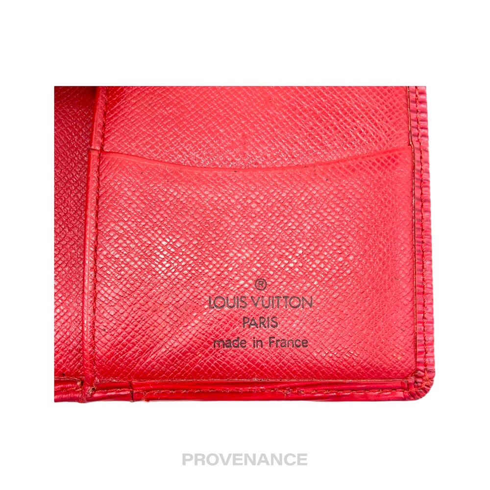 🔴 Louis Vuitton Pocket Organizer - Red Epi Leather - Picture 8 of 9